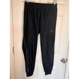 Nike Running‎ Pants Lightweight Joggers Athletic Training Black Size Medium